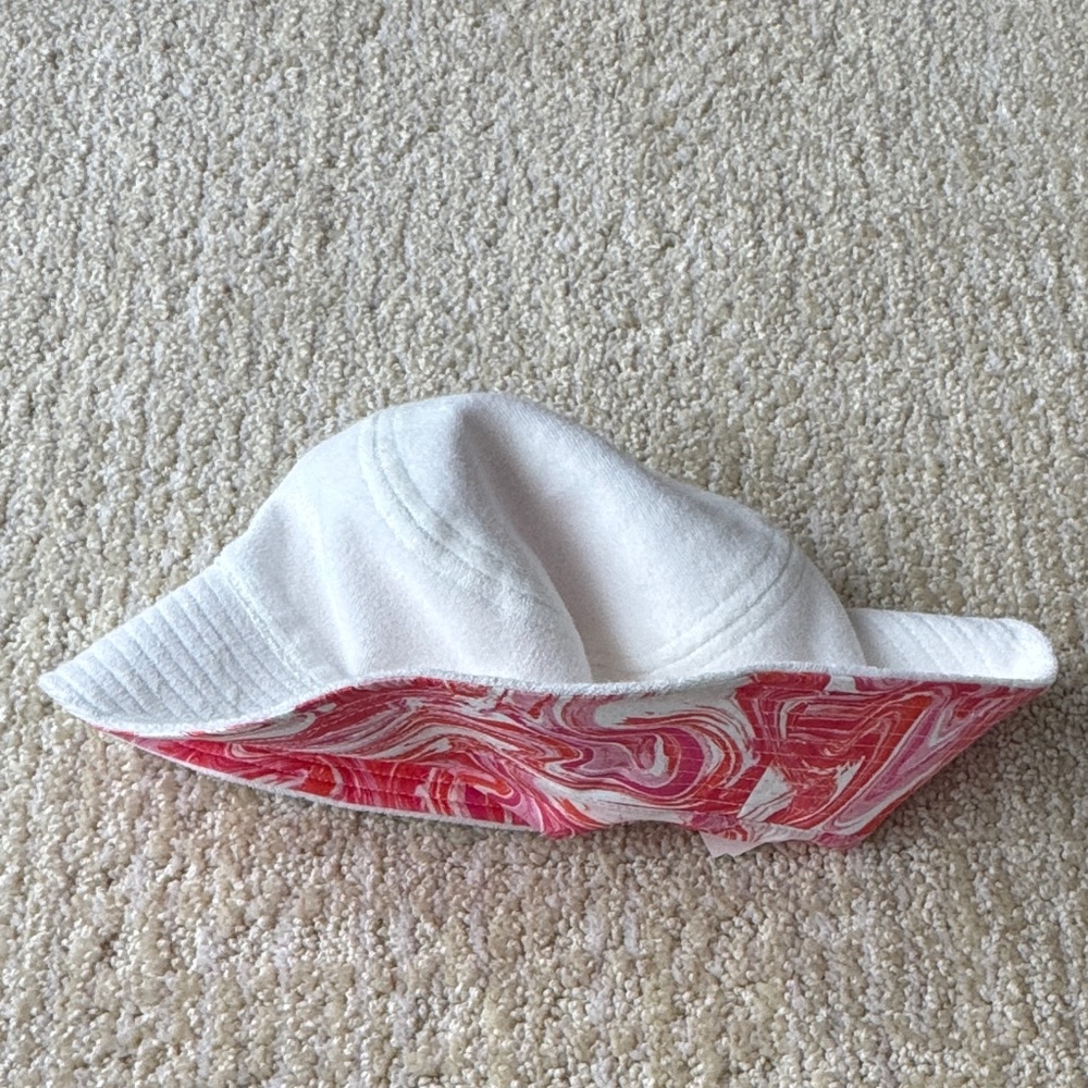 J. McLaughlin White Bucket Hat